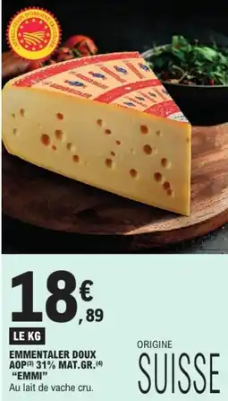 E.Leclerc EMMI Emmentaler Doux offre