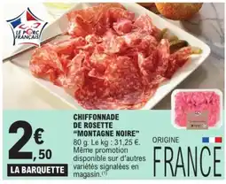 E.Leclerc CHIFFONNADE DE ROSETTE offre