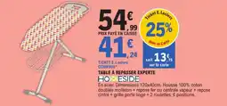 E.Leclerc Homeside table à repasser experte offre