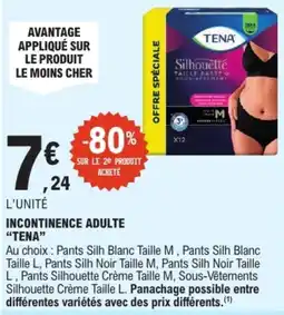 E.Leclerc Tena silhouette taille basse offre