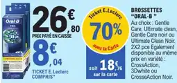 E.Leclerc Oral-B Brossettes offre