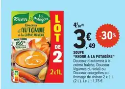 E.Leclerc Knorr & La Potagère offre