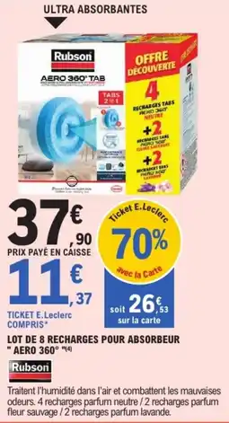 E.Leclerc Rubson Aero 360° Tab offre