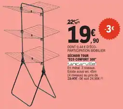 E.Leclerc tancarville SÉCHOIR TOUR "ECO CONFORT 300" offre