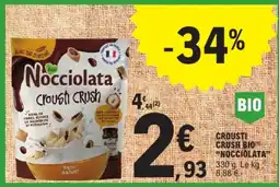 E.Leclerc Crousti Crush Bio Nocciolata offre