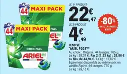 E.Leclerc ARIEL LESSIVE offre