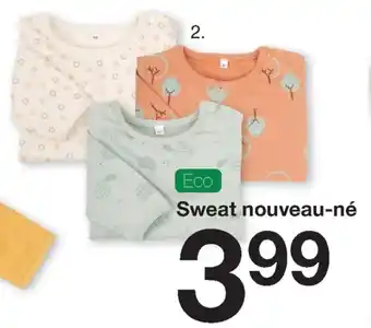 Zeeman Sweat Nouveau-Né offre