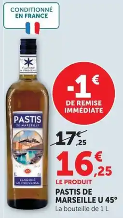 U Express Pastis de Marseille offre
