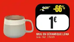 La Foir'Fouille Léna mug en céramique offre