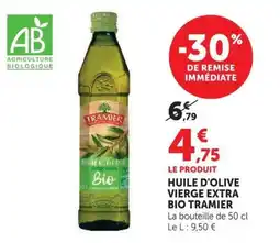 U Express TRAMIER Huile d'olive vierge extra bio offre