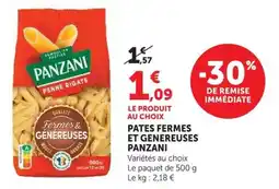 U Express PANZANI PATE FERMES ET GENEREUSES offre