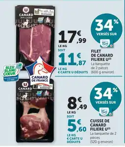 U Express CANARD FILIERE U offre
