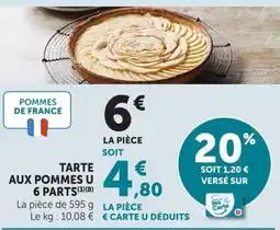 U Express POMMES DE FRANCE TARTE AUX POMMES offre