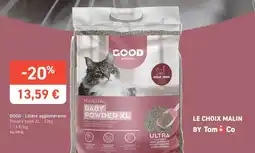 Tom&Co Good litière agglomérante offre