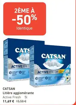 Tom&Co CATSAN Litière agglomérante offre
