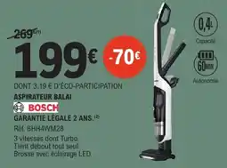 E.Leclerc BOSCH ASPIRATEUR BALAI offre