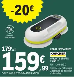E.Leclerc KARCHER ROBOT LAVE-VITRES offre