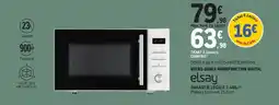 E.Leclerc elsay MICRO-ONDES MONOFONCTION DIGITAL offre
