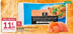 Promocash EN CUISINE Saumon Atlantique fumé offre