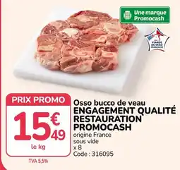 Promocash Promocash Osso bucco de veau offre
