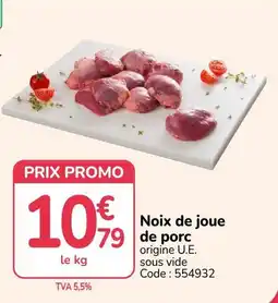 Promocash Noix de joue de porc offre
