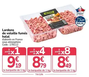 ID halal Lardons de Volaille