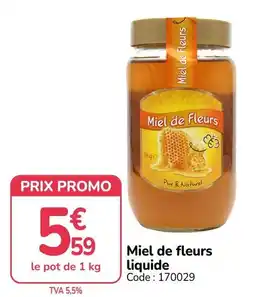 Promocash Miel de Fleurs offre