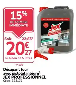 Promocash JEX PROFESSIONNEL Décapant four offre