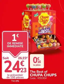 Promocash Chupa Chups The Best of offre