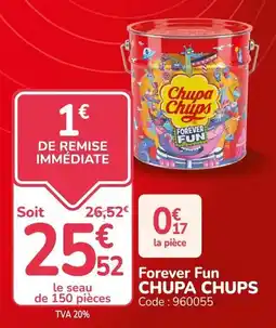 Promocash CHUPA CHUPS Forever Fun offre
