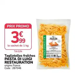 Promocash Pasta di Luigi Tagliatelles offre