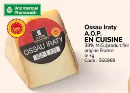 Promocash Ossau Iraty offre
