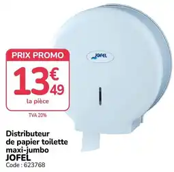 Promocash JOFEL Distributeur de papier toilette maxi-jumbo offre