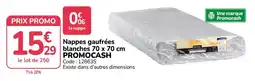 Promocash PROMOCASH Nappes gaufrees blanches offre