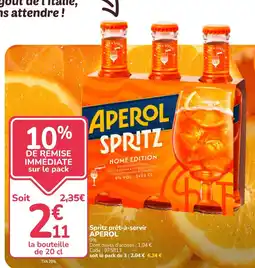 Promocash APEROL Spritz offre