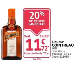 Promocash COINTREAU Liqueur offre