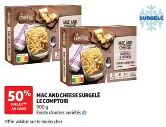 Le comptoir mac and cheese