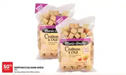 Auchan Marie-Amélie Croûtons à l'Ail offre