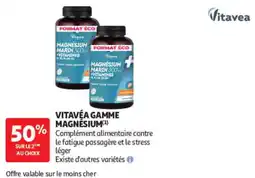 Auchan Vitavea gamme magnésium offre