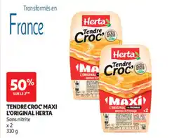 Auchan Herta Tendre Croc' Maxi offre