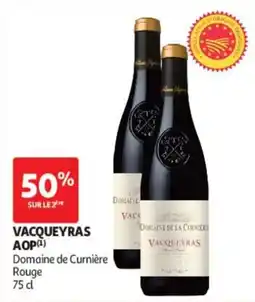 Auchan Domaine de Curnière Vacqueyras offre