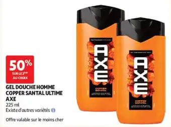 Axe gel douche homme