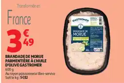 Auchan GASTROMER BRANDADE DE MORUE offre