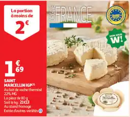 Auchan Saint Marcelin IGP offre