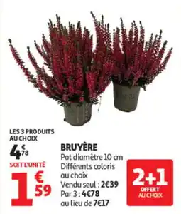 Auchan BRUYÈRE offre