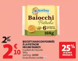 Auchan MULINO BIANCO Baiocchi Pistache offre