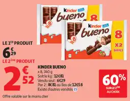 Auchan Kinder Bueno offre