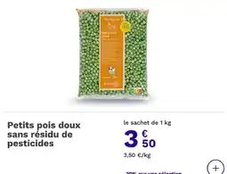Picard picard Petits pois doux offre