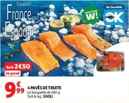 Auchan Mr.Goodfish Truite offre