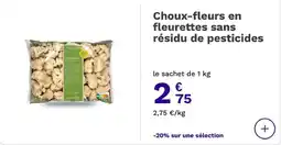 Picard Piscine Choux-fleurs en fleurettes offre
